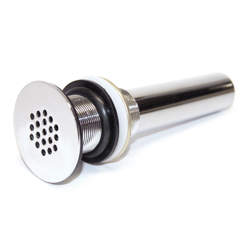 Drain d'évier de salle de bain Grid, Chrome