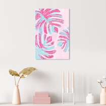 Hot Pink Color Canvas Print