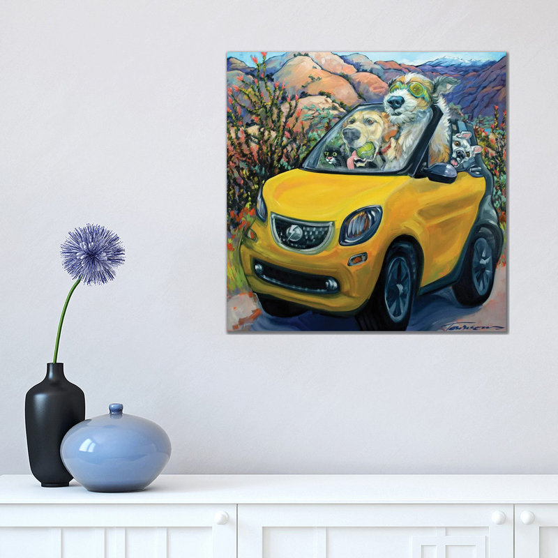 CR Townsend - Wrapped Canvas Painting, 45.72 cm H x 45.72 cm W x 1.91 cm D