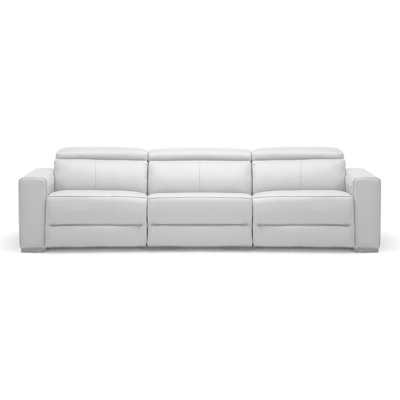 Lousha 106'' Upholstered Power Reclining Sofa