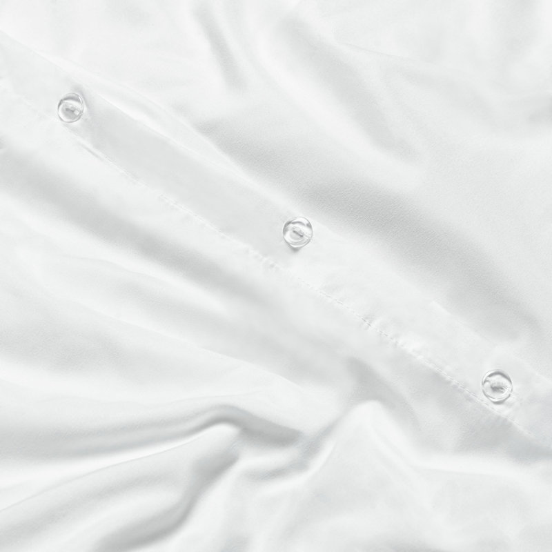 Modern & Contemporary Duvet Cover, White, Twin Duvet Cover + 2 Additional Pieces