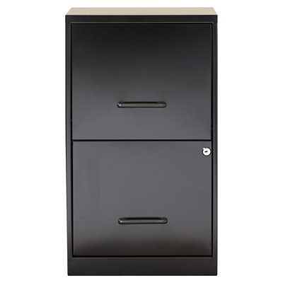 14.25'' Wide 2 -Drawer Steel File Cabinet