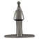 FlowCurve 8 in. Centerset 1-Handle Pull-Out Sprayer Kitchen Faucet with Deckplate in Brushed Nickel