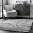 Almarosa Modern Shag Performance Dark Gray Rug-1286204898