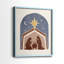 Reproduction encadrée Boho Nativité I-Premium - prête à être accrochée - aucun clou requis - aucun clou requis-96055138-96055140