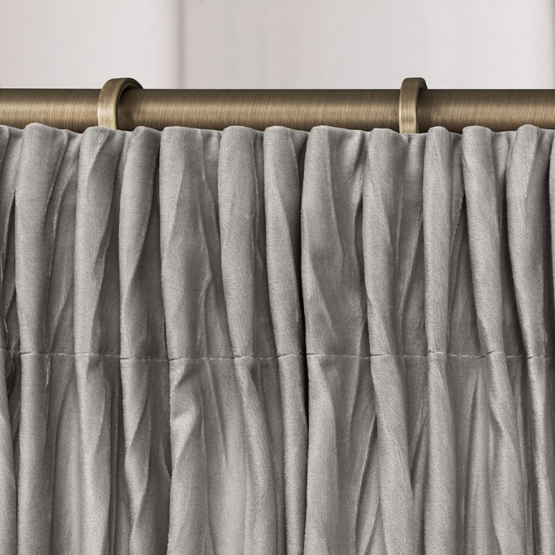 GURYE PK Curtains 260x270-2, 2 items, Gray