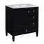 Meuble-lavabo 30 po avec lavabo en céramique-175736246