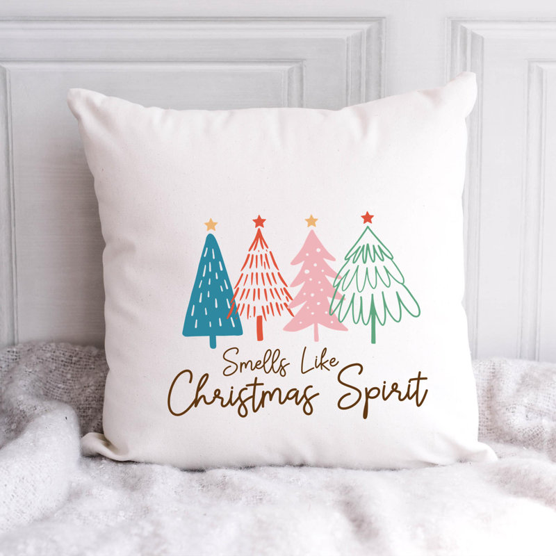 ChristmasFunny-05 Reversible Throw Pillow, 20" x 20"