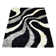 Kenshawn Hand Tufted Shag Polyester Eco-Friendly Area Rugs - Rectangle, Black Beige Color, Contemporary Modern Design, High Pile Thick Handmade Anti Skid Area Rugs for Living Room, Bed Room