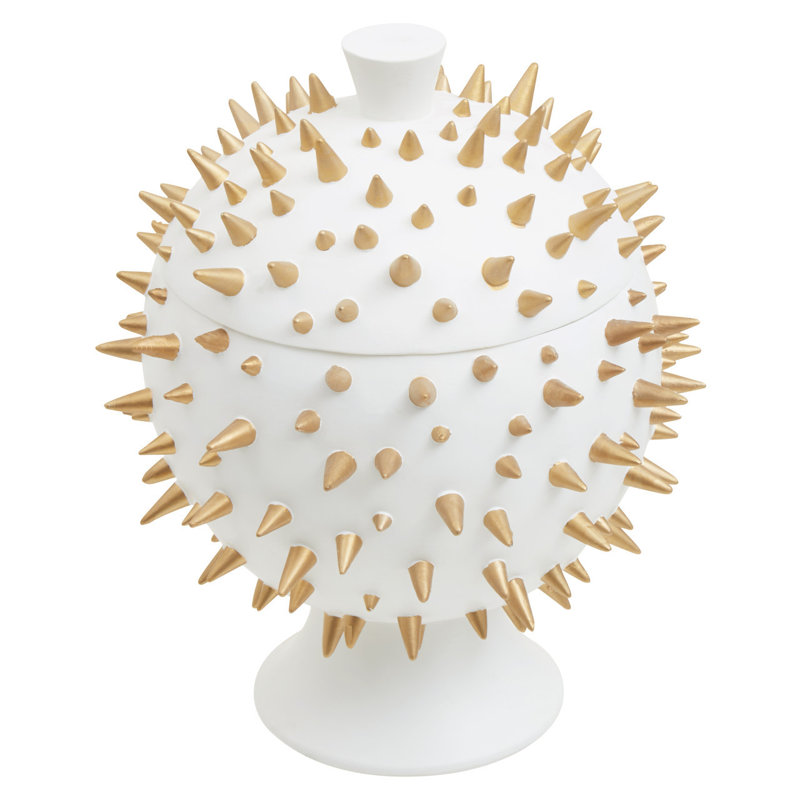 Aidrian Abstract Decorative Box, 32cm H x 28cm W x 27cm D