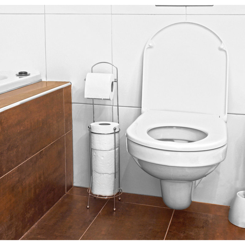 Free Standing Toilet Paper Holder