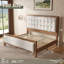 Lit plateforme tapissier avec tête de lit et pied de lit Behka-1319990434-1319990436