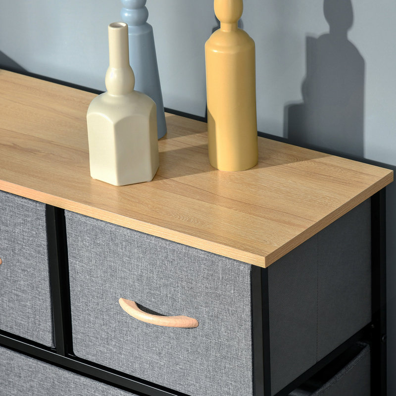Commode verticale en métal avec 9 tiroirs