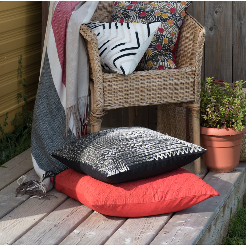 Coussin en coton Beebe
