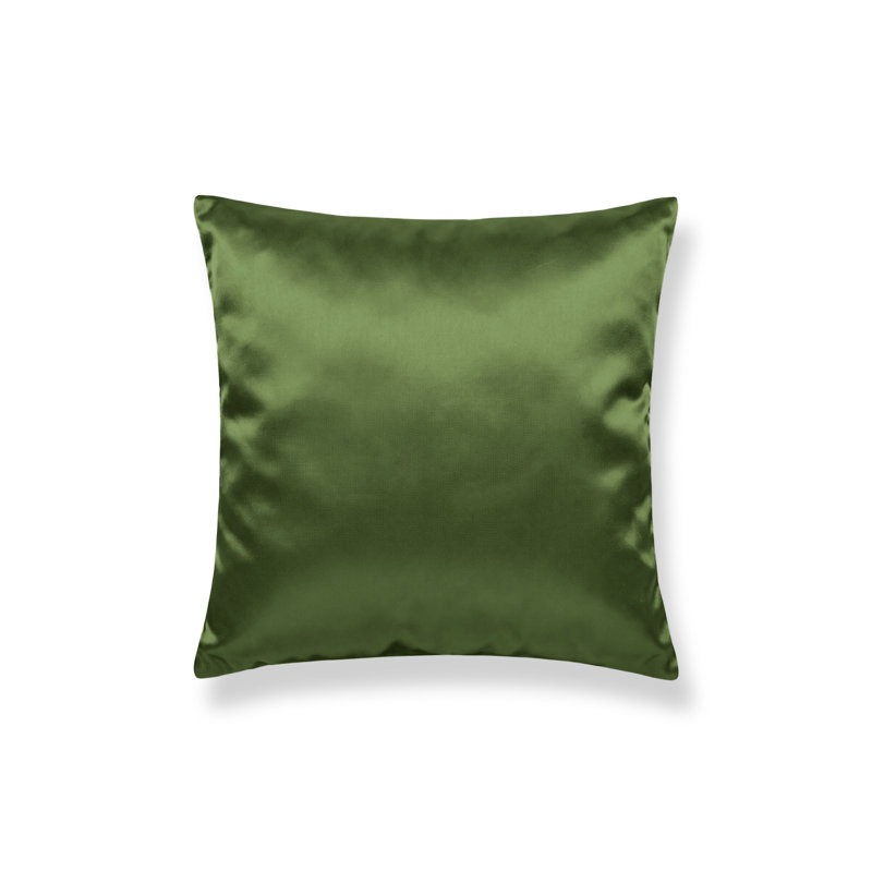 Wool Blend Square Pillow Cover & Insert, Forest, Square 24"