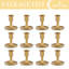 12 porte-bougies chandeliers
