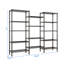 Étagère de rangement réglable 62,9 po de largeur NSF