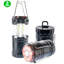 Lanterne de camping pliable 2 pièces avec torche et lumière DEL COB