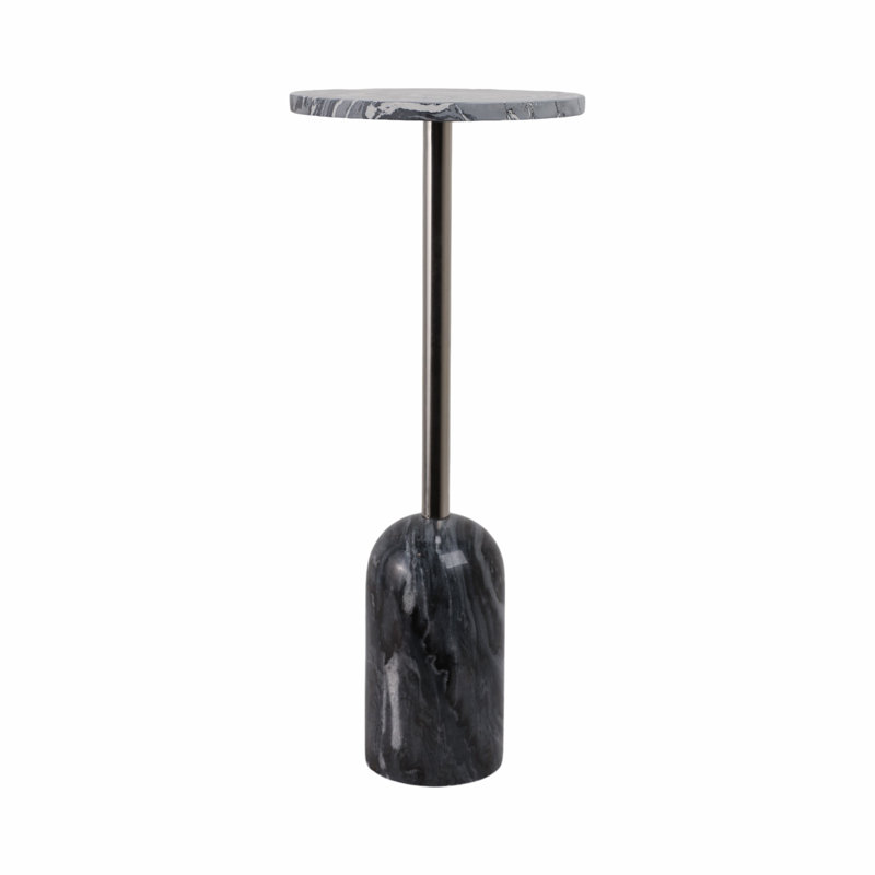 24" Santini Stone Accent Table