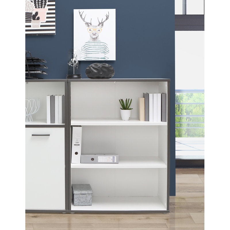 Bibeau 115.1cm H x 84.5cm W Standard Bookcase