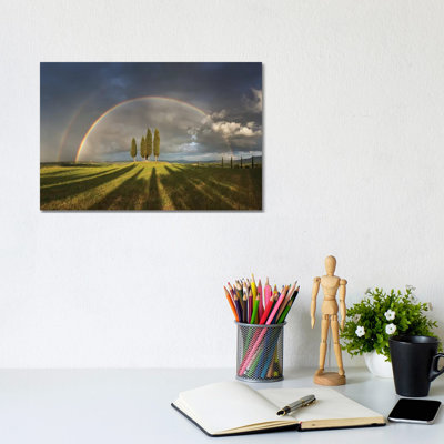 Spring In Tuscany X by Daniel Kordan - Wrapped Canvas Painting