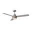 Ventilateur de plafond standard à 3 pales de 52 po à DEL avec pièces de contrôle de ventilateur et ensemble d'éclairage inclus Marra-1239481775