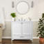 Meuble-lavabo de salle de bain avec lavabo encastré, armoire et tiroir-914267713-914267743