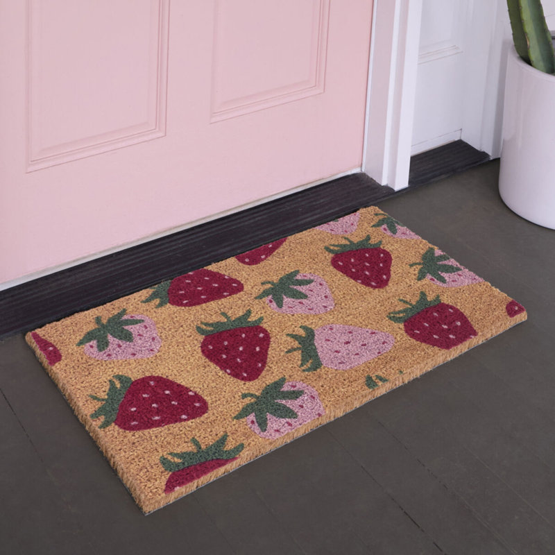 Strawberry Red Fruit Doormat