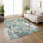 Machine Washable Indoor/Outdoor Boruta ACN2246 Geometric Rug-763733420