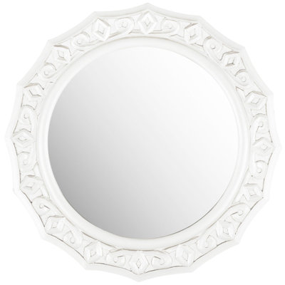 Engineered Wood Flat Wall Mirror