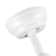 56 In.Intergrated Led Ceiling Fan With White Abs Blade
