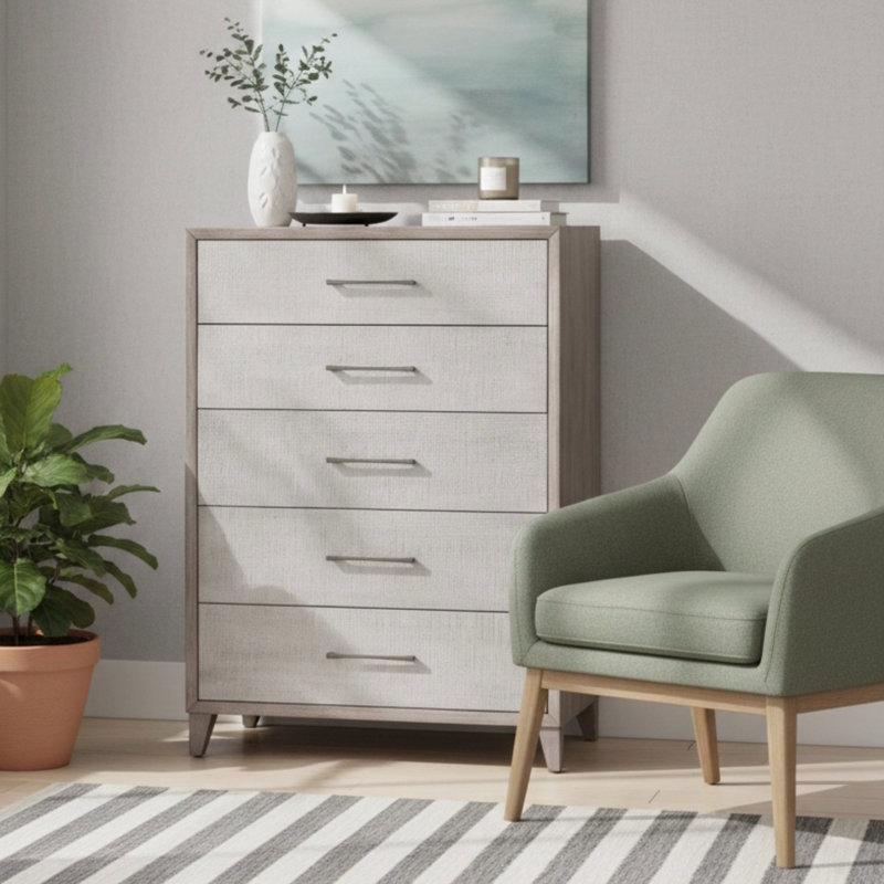 Commode 5 tiroirs Cape