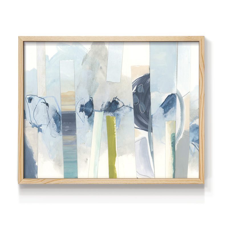 «Liquide Strata I», reproduction encadrée, Naturel, H 11 po x l 14 po