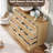 Dresser with 8 Drawers, Tall Chest of Drawers, Modern Storage Dresser with Wide Top, Deep Drawers & Metal Legs for Bedroom, Living Room, Hallway, Kids Room-2095949111