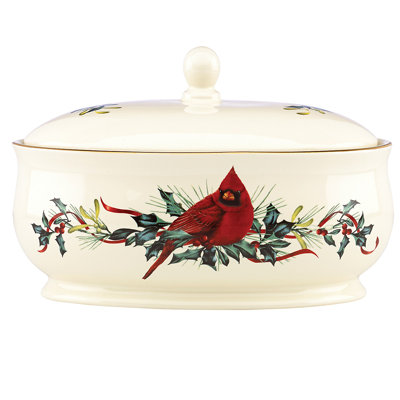 Lenox Winter Greetings Covered Dish