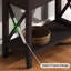 Table de bout étroite à 2 tiroirs Flip Top, petite table de chevet idéale pour la chambre à coucher et le salon, colorée, fabriquée en P2 avec peinture sans plomb, facile à entretenir et à surface lisse-1210155710