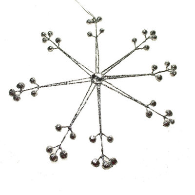 25cm Metal Holiday Shaped Ornament