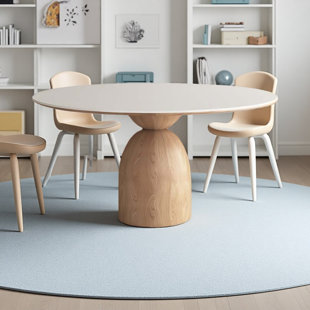 Studio Slate Round Solid Wood Table