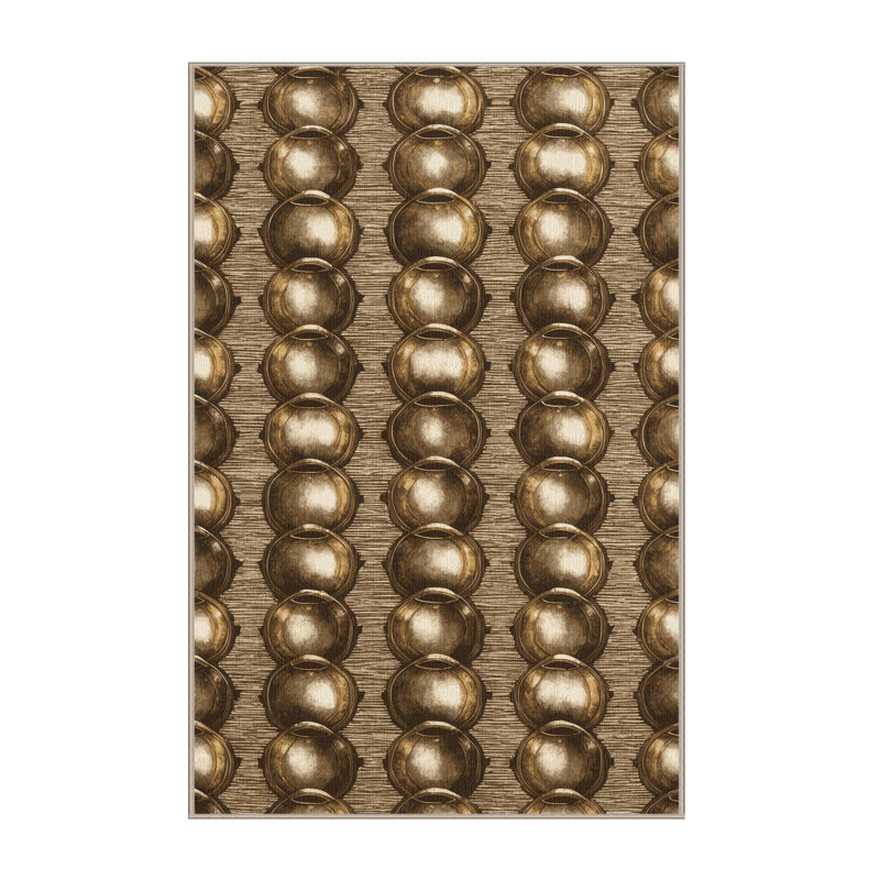  Tapis lavable cymbales musicales, Rectangle 6 pi x 9 pi