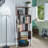 Akyrie 71''H 5-Shelf Wood Display Bookcase