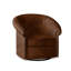 Stellan Leather Swivel Barrel Chair-372389499-372390525-372391103