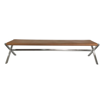 Jeno Polyester Blend Upholstered Bench