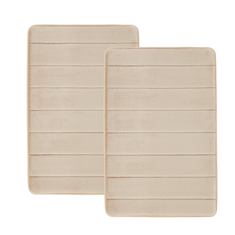 Bath Rug, Tan, 20" W x 32" L