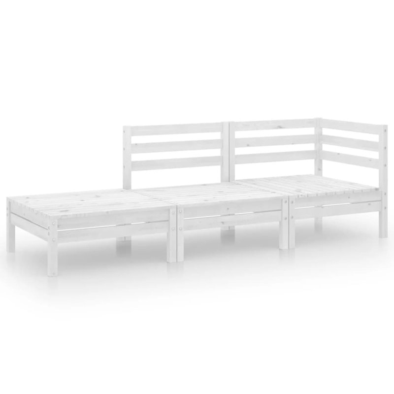 Ensemble modulaire de patio 25 po, Blanc