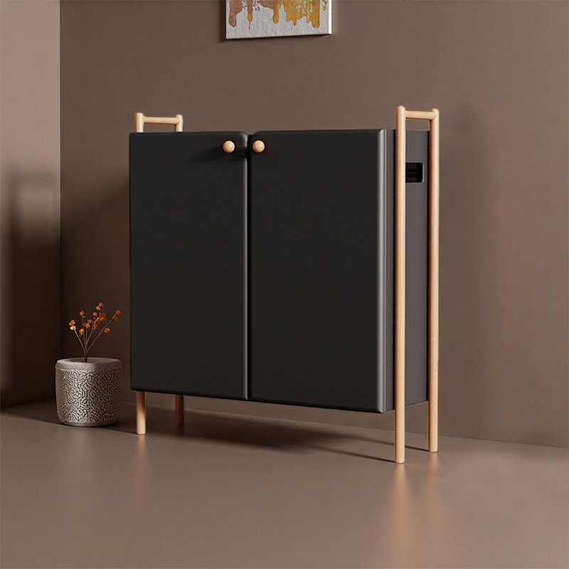 Shoe Storage Cabinet, Black