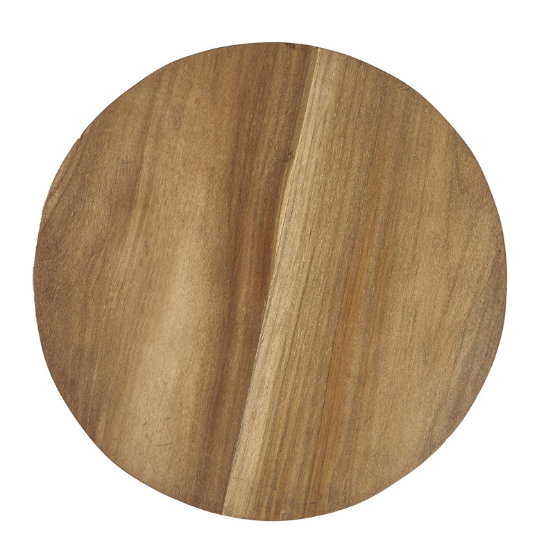 Gudula Solid Wood Accent Stool