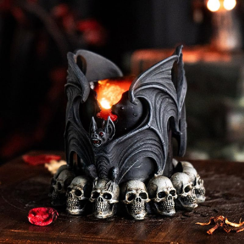 Porte-bougie ou chauve-souris gothique Cathedric