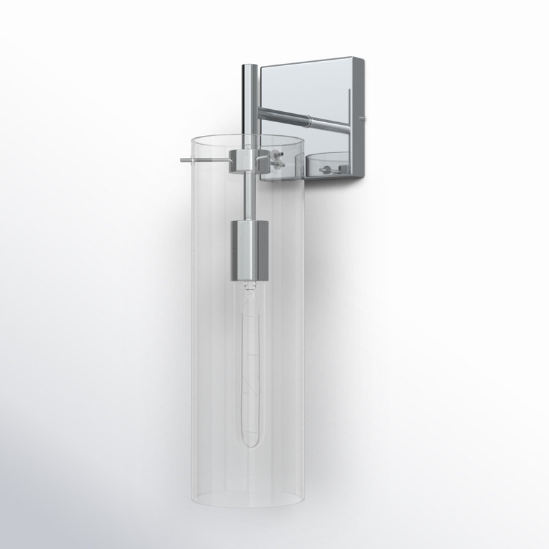 Sabbia Iron Wall Sconces, Chrome