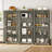 72" Tall Kitchen Pantry Set Of 3, Farmhouse Storage Cabinet-188238097