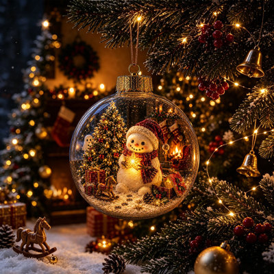 Ornement en forme de sapin de Noël lumineux de 8 cm convenant pour Halloween et Noël